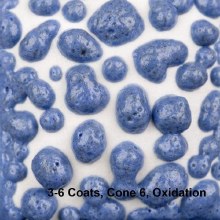 Additional picture of SW464 -  Blue Moon Rocks Glaze, Cone 5-10, Pint