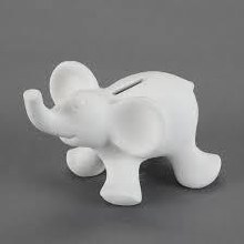 21678 - Cute Elephant Bank      6.5"L x 4"W x 4.5"H