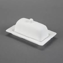 Additional picture of 29206 - Rimmed Butter Dish      7.25"L x 4.25"W