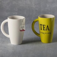 Additional picture of 33427 - Tea Bag Mug       4.75"L x 3"W x 5.25"H
