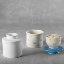 Additional picture of 35376 - Butter Crock     4.25"L x 4"Dia.
