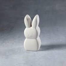 Additional picture of 37210 - Bunnies "Peeps" (8/pk)     6"L x 6.25"W x 1.25"H