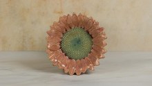 Additional picture of 38322 - Sunflower Dish/Bowl     6"W x 1"H