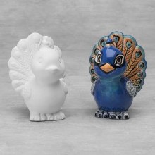 Additional picture of 38420 - Tiny Tot Grace the Peacock     4.75"L x 2.25"W x 2.5"H
