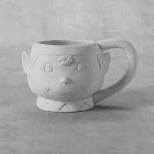 38566 - Elf Mug (17oz)     6.5"L x 4.75"W x 3.75"H