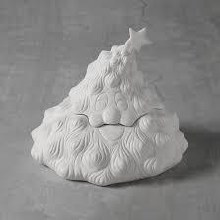 45760 - Christmas Tree Cany Jar     7"L x 7"W x 6"H