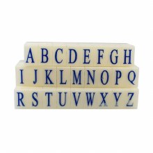 SL-10A  Letter Stamps 1 1/8" W