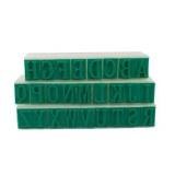 Additional picture of SL-10A  Letter Stamps 1 1/8" W