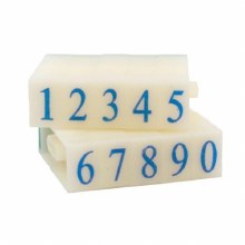 SN-102  Number Stamps 1/2" W