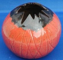 Additional picture of MBG-051  Pumpkin  Cone 6, Pint