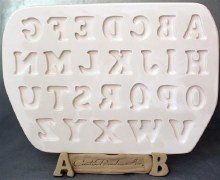 SG3719 Alphabet Sprig Mold