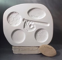 SG3722 Sports Shapes Sprig Mold