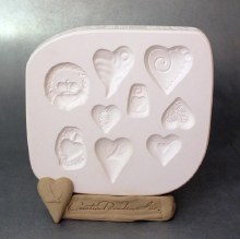SG48 Hearts O'Clay Sprig Mold
