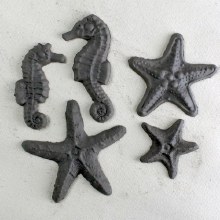Additional picture of SG65 Sea Horses & Starfish Sprig Mold