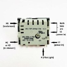 Additional picture of Infinite Switch w/ Palnut- 120V, 15amps