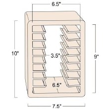 Additional picture of TS6L - 6" Tile Setter, Single (Holds 13)