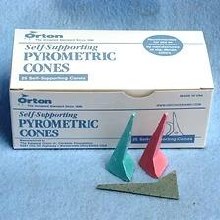 Self Supporting Pyrometric Cones #4 (25/Box)