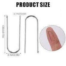 Additional picture of Nichrome Wire- U Hooks, 20g (50/Pack)