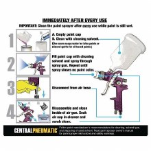 Additional picture of HVLP - Lrg. Spray Gun W/Pint Jar