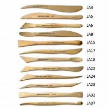 JAS Wood Modeling Tool Set, 6" (12 PC)