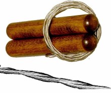 K37T Cut Off Wire, Twisted - 34.5"