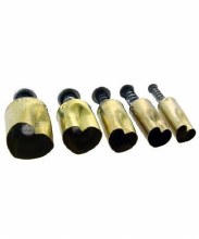 PCSH Heart Pattern Cutter Set, (5 PC)