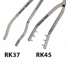 Additional picture of RK45 - Raku Tongs, 45* Jaws w/ Teeth