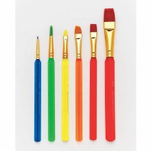 Additional picture of TRI601 - Triangular Brush Set (6 Pack)