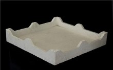 8.5" x 9.5" x 1" Deep Sagger Tray