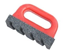 Rubbing Brick w/ Handle, 6" x 3" x 1"