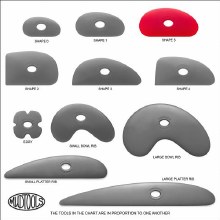 Additional picture of MT5R - Shape 5 Red- Very Soft Rib