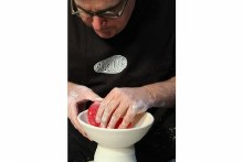 Additional picture of MTBY Small Bowl Rib Yellow- Soft