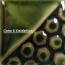 Additional picture of FN-218  Green Sapphire  Cone 06-10, Pint