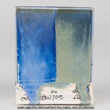 Additional picture of SW-105  Frost Blue Matte Pint Cone 5-10