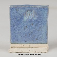 Additional picture of SW-105  Frost Blue Matte Pint Cone 5-10