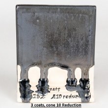 Additional picture of SW-132 Mirror Black  Pint Cone 5-10 (CL Label)