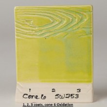 Additional picture of SW253 - Green Opal  Cone 5-10