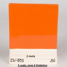Additional picture of SW503 - Orange Gloss Cone 5-10
