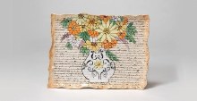 Additional picture of DSS-0103 - Flourishes Designer Silkscreen