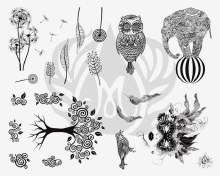 DSS-0116 - Stylized Designs Designer Silkscreen