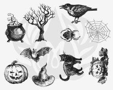 DSS-0118 - Halloween Designer Silkscreen
