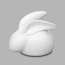 MB1119 - Sm. Hareball Bunny     4.25"L x 3"W x 3.5"H