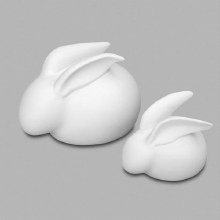 Additional picture of MB1119 - Sm. Hareball Bunny     4.25"L x 3"W x 3.5"H