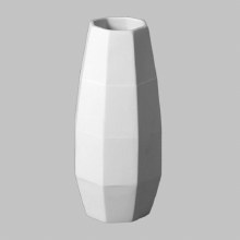 MB1466 - Faceted Vase     4.5"W x 10"H