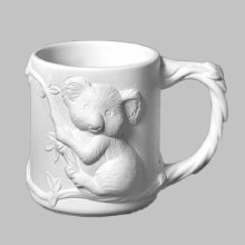 MB1479 - Koala Mug     3.75"L x 5.75"W x 4.25"H