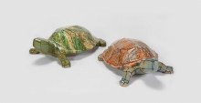 Additional picture of MB1492 - Faceted Turtle     10.75"L x 6.5"W