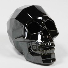 Additional picture of MB1515 - Faceted Skull     7.75"L x 4.5"W x 5.75"H