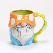Additional picture of MB1543 - Gnome Mug (16oz)    4.25"L x 5.5"W x 4.25"H