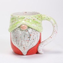 Additional picture of MB1543 - Gnome Mug (16oz)    4.25"L x 5.5"W x 4.25"H
