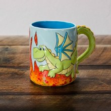 Additional picture of MB1550 - Dragon Mug (16oz)    4.5"L x 4.25"W x 5.12"H